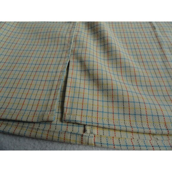 Urban Outfitters UO Cream Betty Double Notched Mini Skirt - Size L Large - Picture 3 of 6